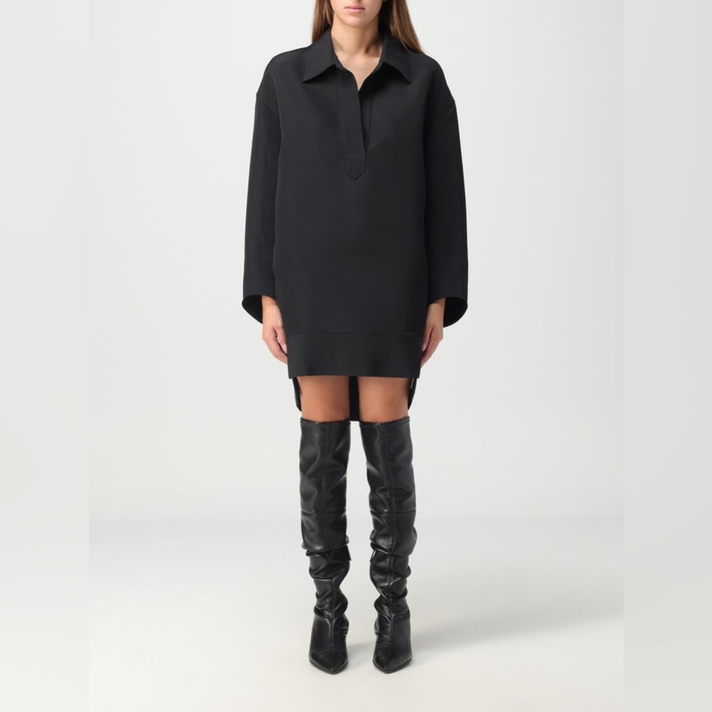 Khaite Women Kal Wool Blend Short Dress Size 8